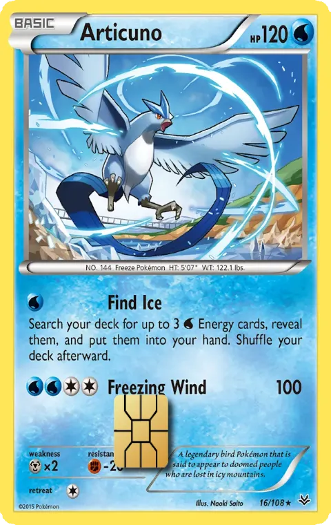 Articuno Small Chip #2