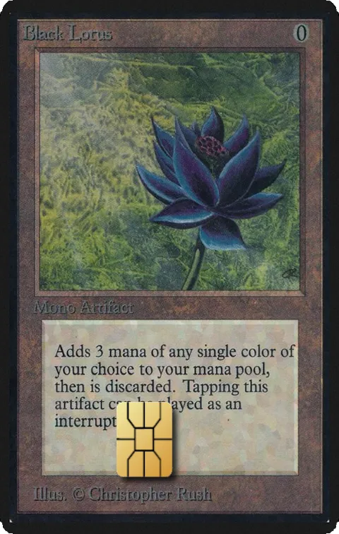 Black Lotus Small Chip #3