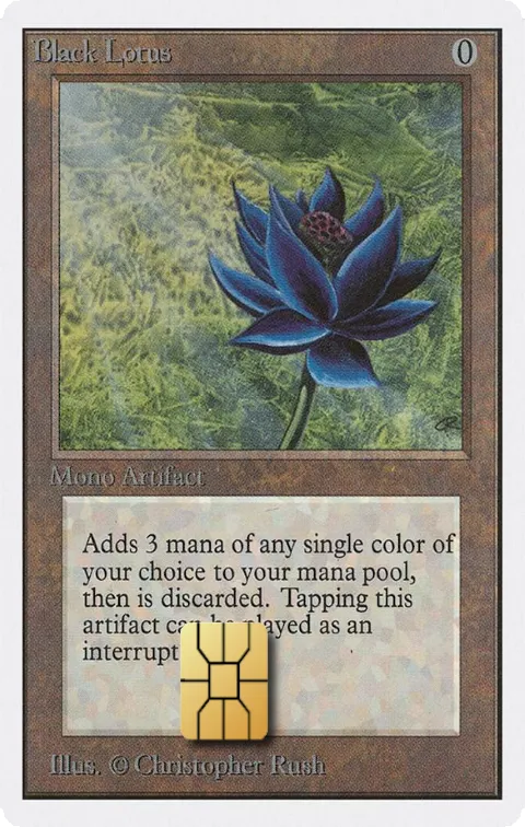 Black Lotus Small Chip #4