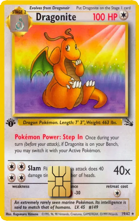 Dragonite Small Chip #1