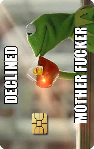 Kermit Declined Small Chip #1