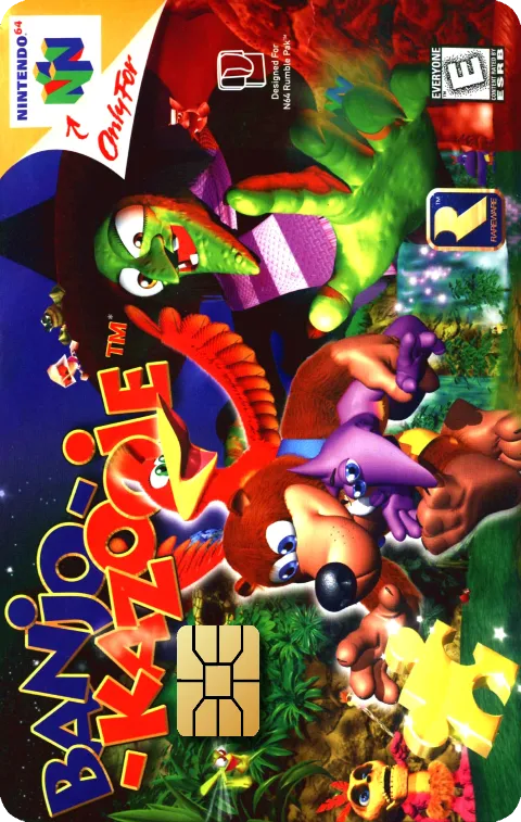 N64 Banjo-Kazooie Small Chip #1