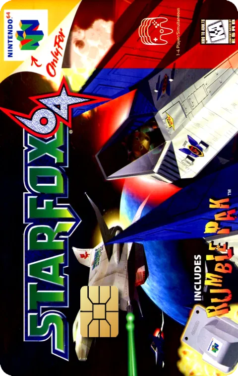 N64 StarFox Small Chip #1