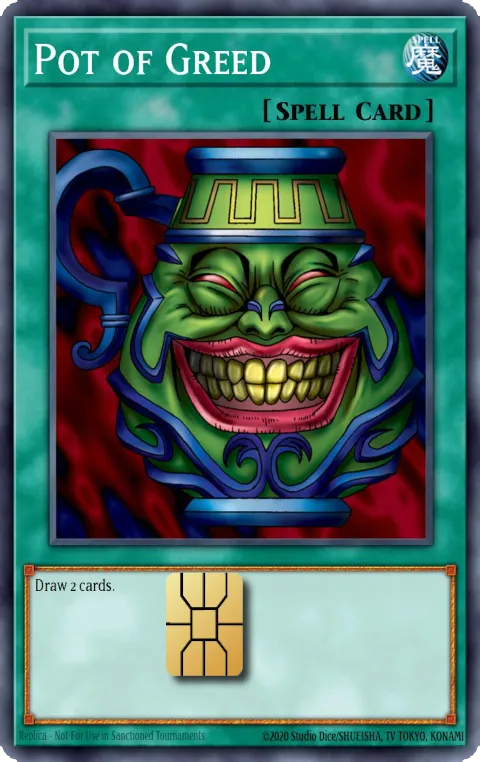 Pot of Greed Small Chip #1