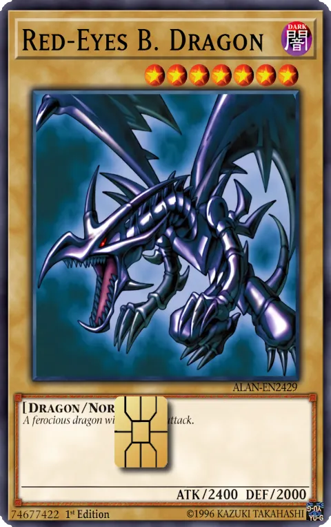 Red Eyes Black Dragon Small Chip #1