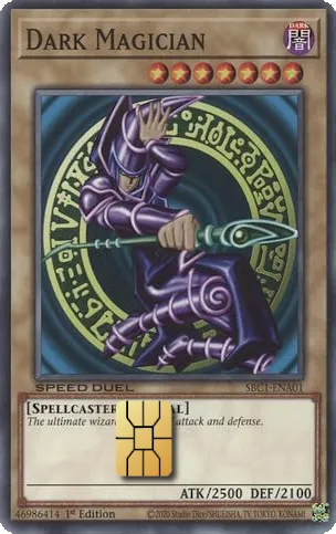 Dark Magician Small Chip #1